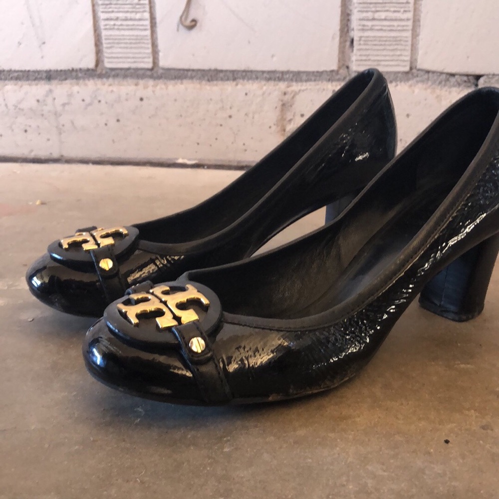 Tory Burch black heels size 9.5